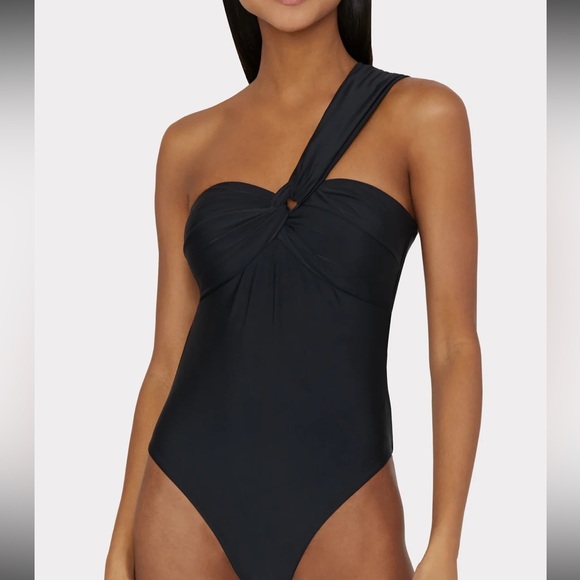 Milly "Betsy" Draped Bandeau One Piece (Size S) - Picture 4 of 9